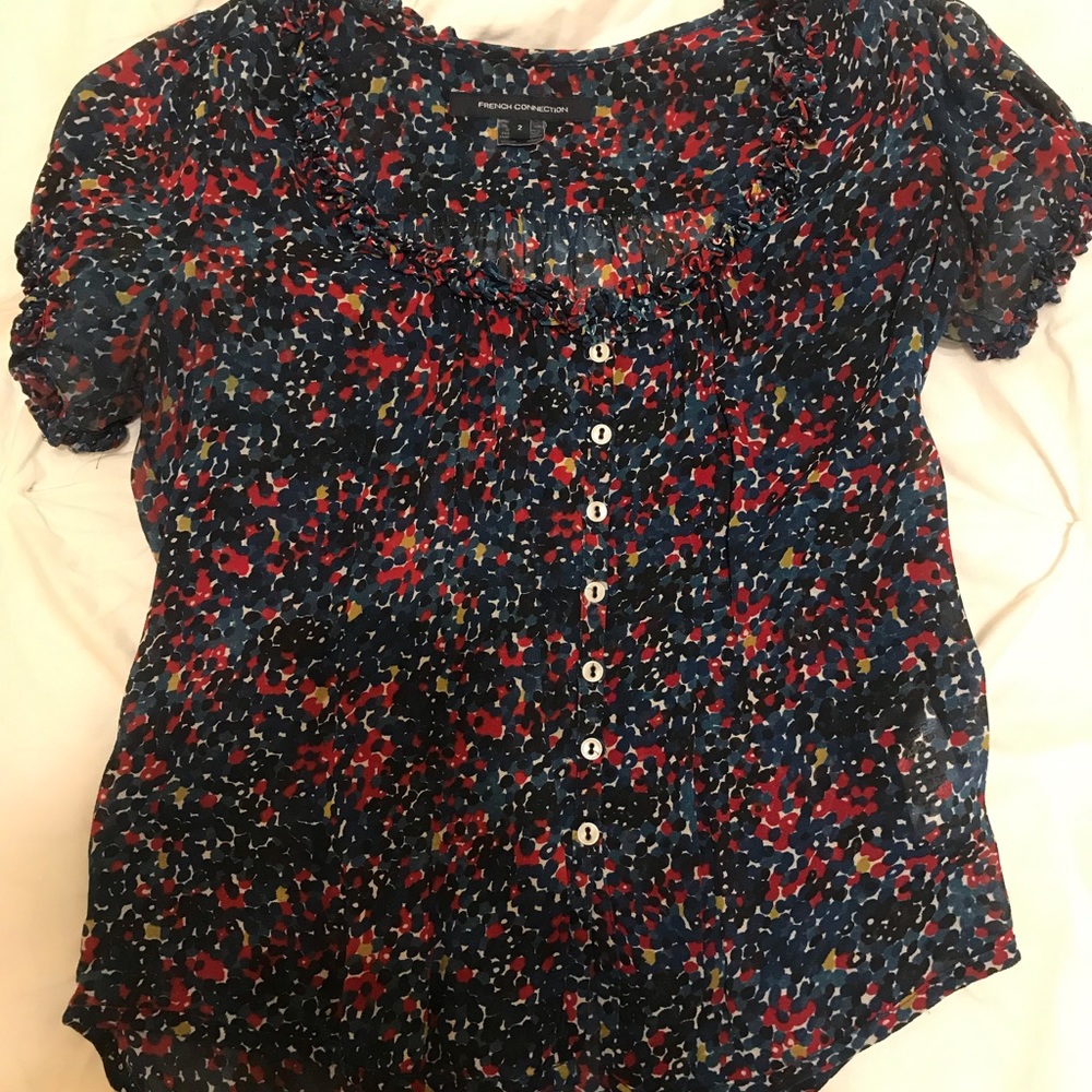 Flowery blouse